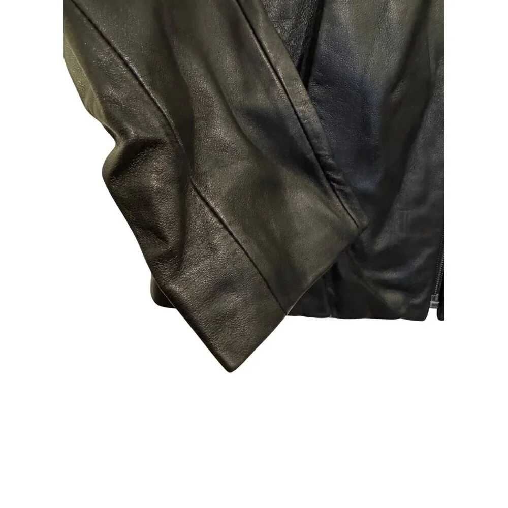 Wilsons Leather Womens Black Jacket S 100% Leather